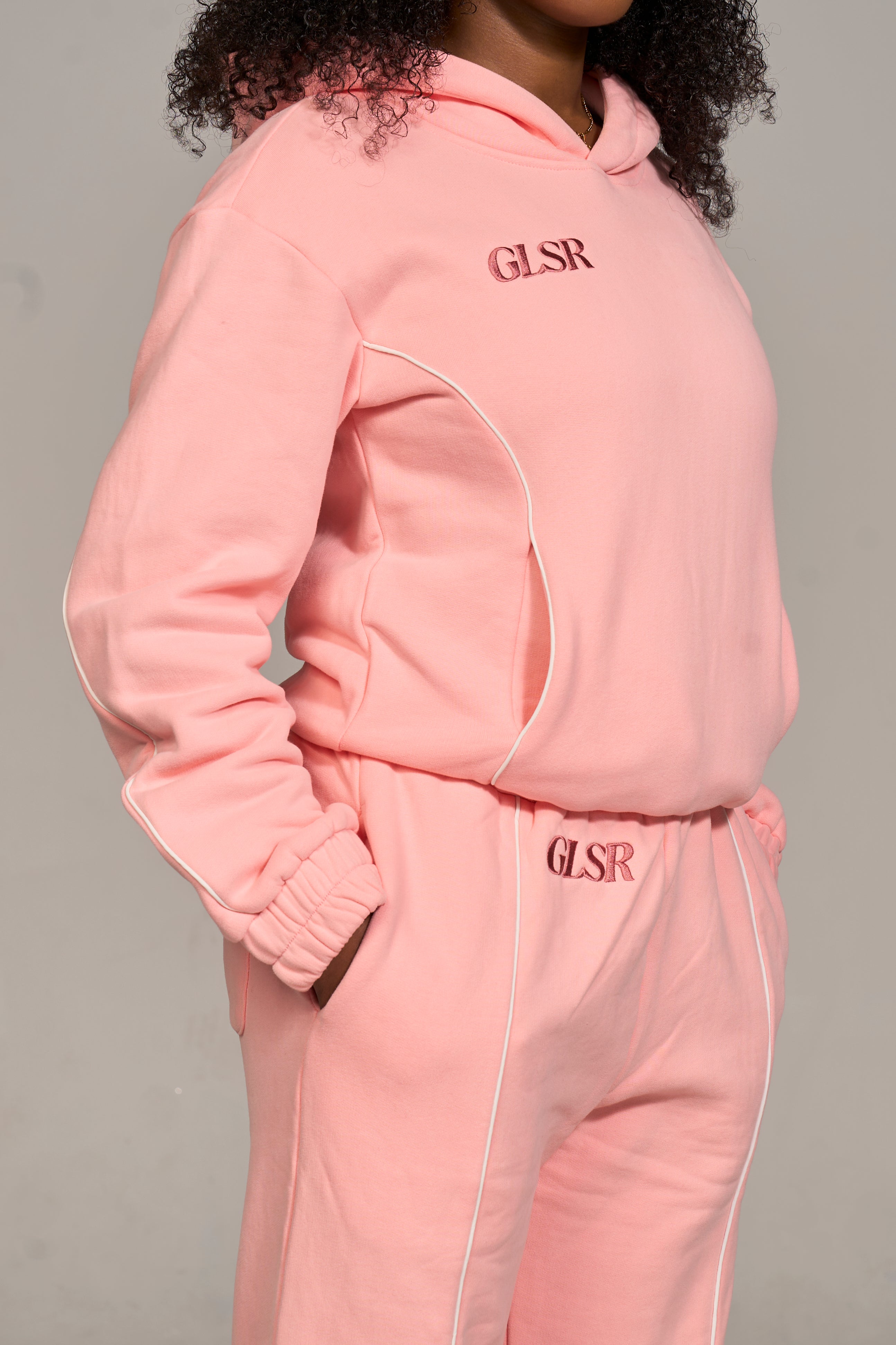 Girleisure Signature Pink Fleece Hoodie