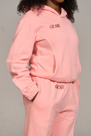 Girleisure Signature Pink Fleece Hoodie