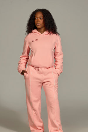 Girleisure Signature Pink Fleece Hoodie