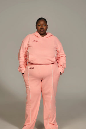 Girleisure Signature Pink Fleece Hoodie