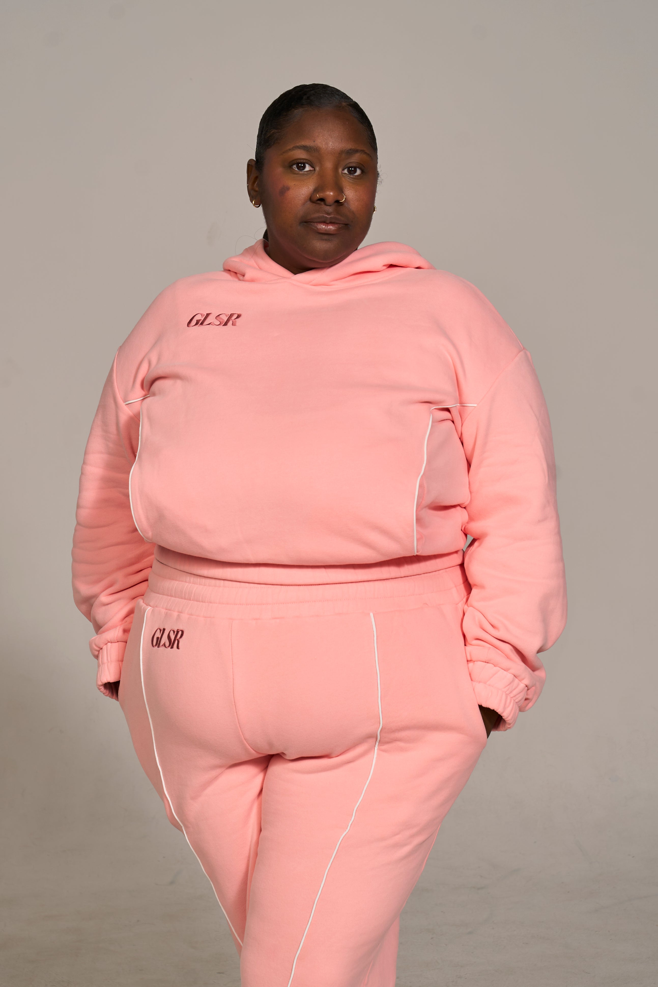Girleisure Signature Pink Fleece Hoodie