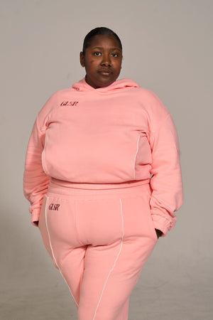 Girleisure Signature Pink Fleece Hoodie